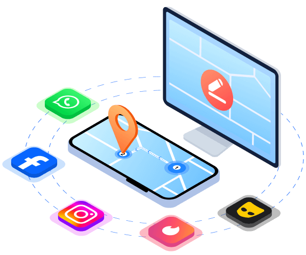 Modify SNS Dating App Location