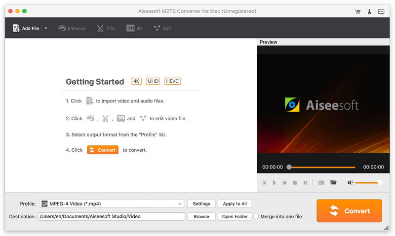 Aiseesoft M2TS Converter for Mac 6.7.20 full
