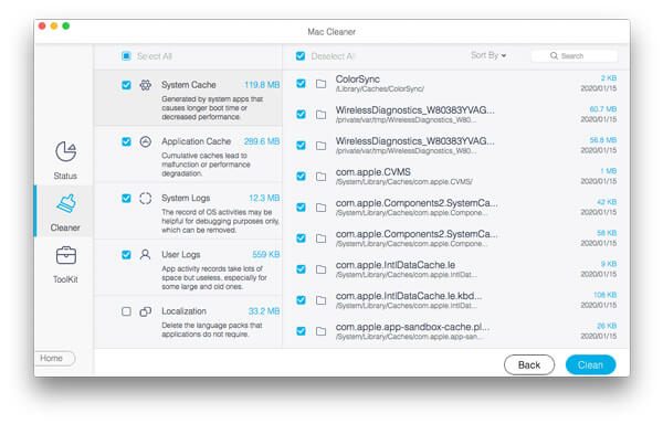 Clean Mac Junk Files