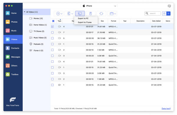 Överför musik från iPhone till Mac utan iTunes