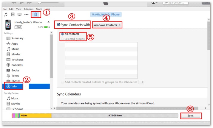 Transfer Iphone Contacts To Mac With Itunes