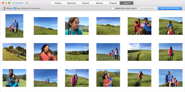 Hoe video's van iPhone naar Mac te importeren met iPhoto