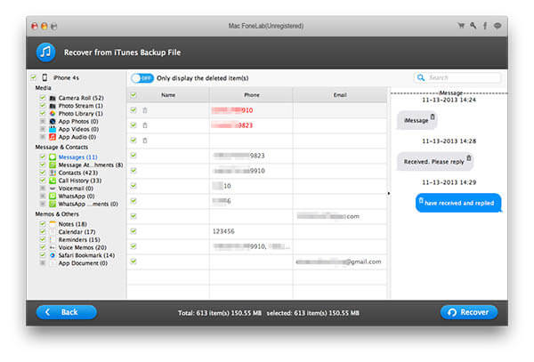 Visa reservfil i iTunes