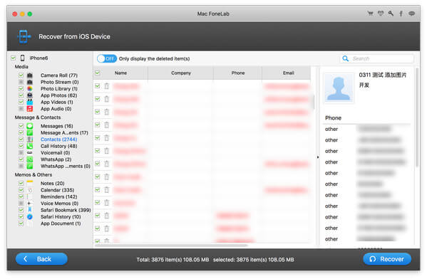 Import Contacts to Mac