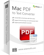 Mac PDF til tekstkonverter