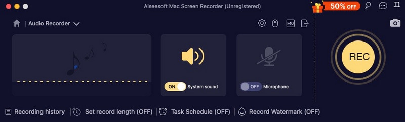 Audio Recorder Interface Mac