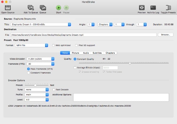 convert vob to mp4 mac