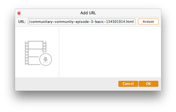 Enter URL