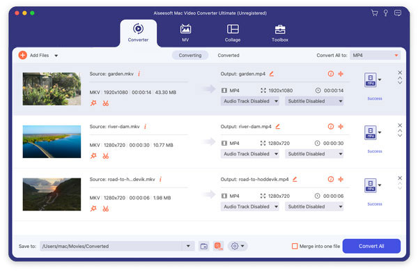 Convert MKV to MP4 quickly on Mac