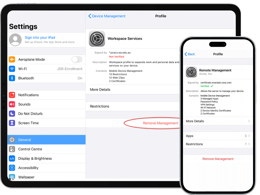 Remove Remote Management