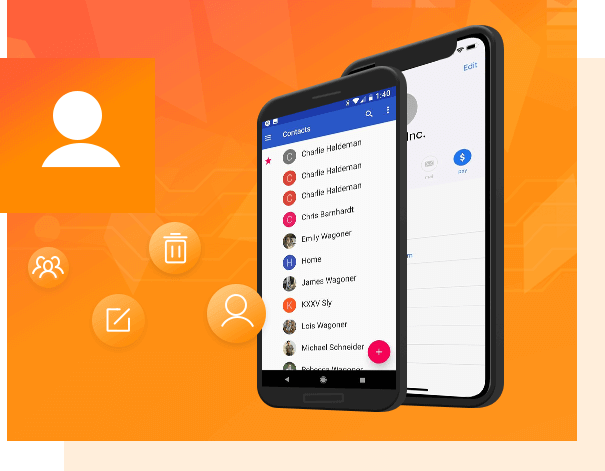 Transferir archivos - AiseeSoft MobieSync: Android & iOS 1 Contacts