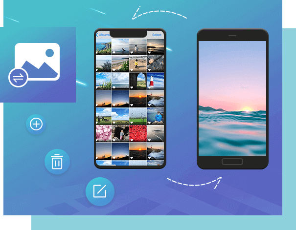 Transferir archivos - AiseeSoft MobieSync: Android & iOS 2 Photos