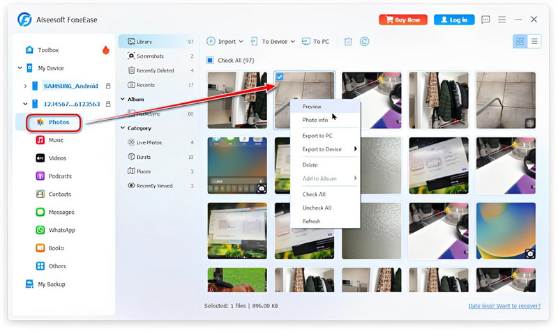 Select The Photos