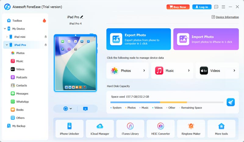 Connect Both Ipads Foneease