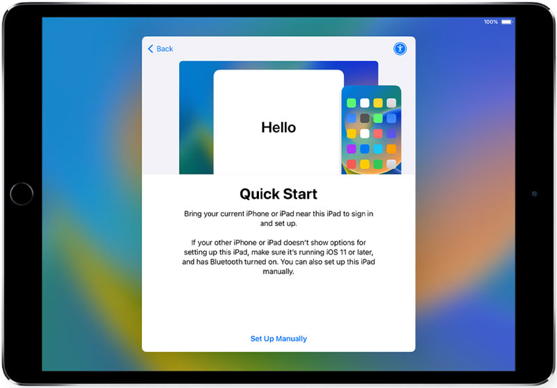 iPad Quick Start