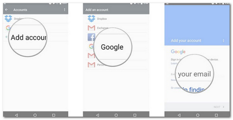 Log In Google Account