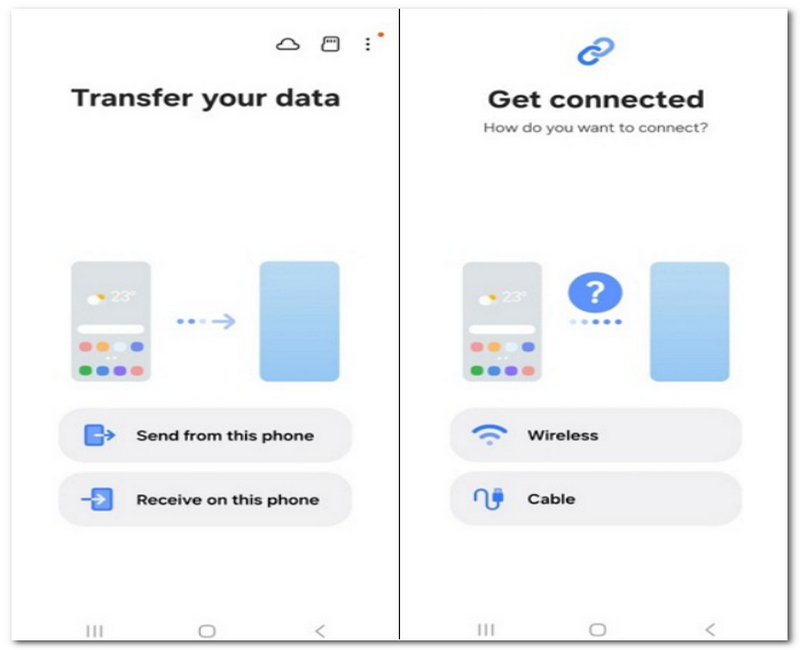 Send Data To Android