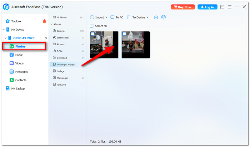 Connect USB or OTG to Android