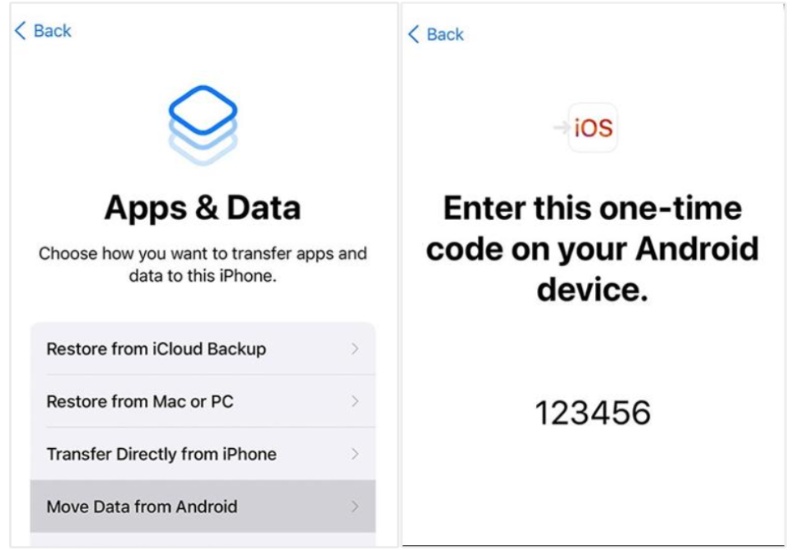 Transfer Music Move to IOS