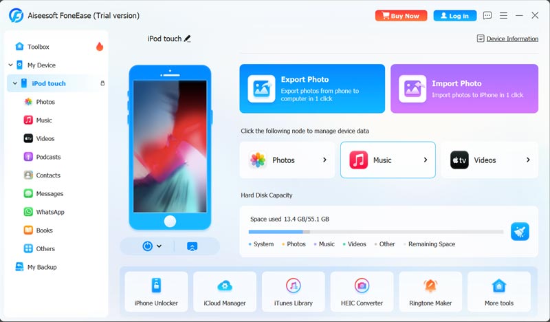 Connect Ipod Touch To Foneease