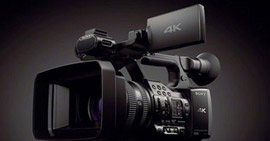 4K videokamera használata 4K tartalom készítéséhez