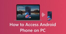 PC'de Android Telefona Erişin