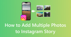 Føj flere billeder til Instagram Story