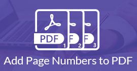 Add Page Numbers to PDF