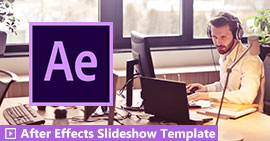 After Effects Slideshow-sjabloon