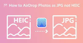 AirDrop HEIC ως JPG