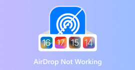 Airdrop fungerer ikke