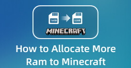 Tilldela mer ram till Minecraft