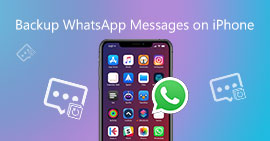 Backup WhatsApp Message on iPhone