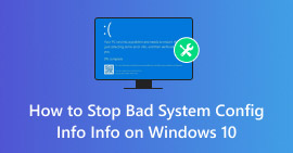 Bad System Config Info Info