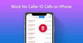 Blockera ingen anrops-ID på iPhone