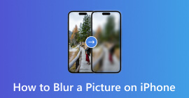 Blur Photo on iPhone
