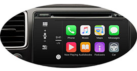 CarPlay wireless del dispositivo Apple
