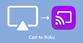 投射到 Roku