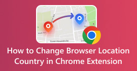 Change Browser Location Country in Chrome Extension