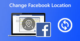 Změňte umístění na Facebooku