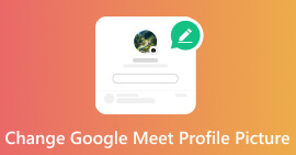 Zmień zdjęcie profilowe Google Meet