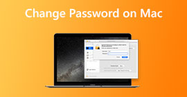 Изменить пароль на Mac
