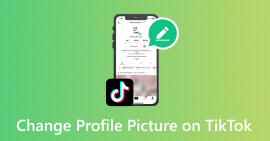 Wijzig profielfoto op TikTok