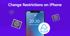 Restrizioni alle modifiche su iPhone