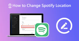 更改 Spotify 位置