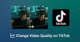 Modifica la qualità del video su TikTok