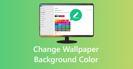 Change Wallpaper Background Color