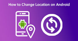 Изменить свое местоположение на Android