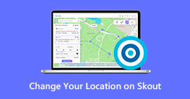 在 Skout 上更改您的位置