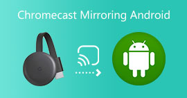 Mirroring di Chromcast Android